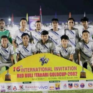 गछिया युवा समाज मच्छिन्द्र फुटबल क्लबलाई पराजित गर्दै पुग्यो इटहरी गोल्डकपको फाइनलमा