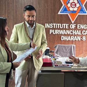 पूर्वाञ्चल इञ्जिनियरिङ क्याम्पसद्वारा शिक्षामन्त्रीसमक्ष विभिन्न माग