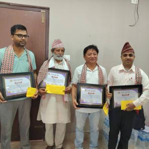 सञ्चार क्लब नेपालको २२ औँ वार्षिक साधारणसभा सम्पन्न, ४ जना सञ्चारकर्मी पुरस्कृत