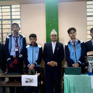 सुकुना माविका विद्यार्थी युगान्सु रिजाल सिक्किममा भएको नवप्रवर्तन प्रदर्शनीमा सर्वोत्कृष्ट