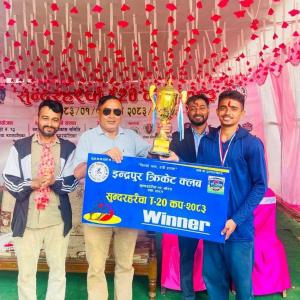 सुन्दरहरैंचा टी २० कपको उपाधि भुल्के वारियर्सलाई