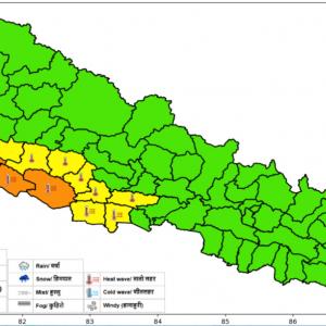 सोमबारसम्म उच्च गर्मी हुने, लुम्बिनी र सुदूरपश्चिममा तापक्रम ४० डिग्री नाघ्ने अनुमान