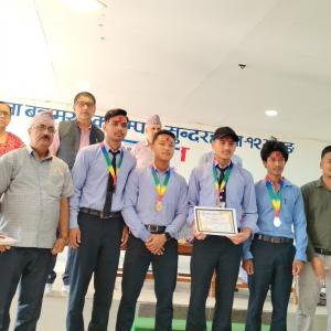सुकुना बहुमुखी क्याम्पसद्वारा २३० खेलाडी विद्यार्थीलाई १ लाख रुपैयाँभन्दा बढी रकम पुरस्कार वितरण सुकुना बहुमुखी क्याम्पसद्वारा २३० खेलाडी विद्यार्थीलाई १ लाख रुपैयाँभन्दा बढी रकम पुरस्कार वितरण