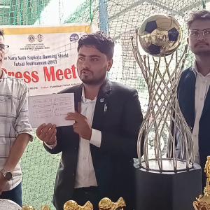 भोलिदेखि स्व. लायन नरनाथ सापकोटा स्मृति फुटसल प्रतियोगिता हुने भोलिदेखि स्व. लायन नरनाथ सापकोटा स्मृति फुटसल प्रतियोगिता हुने