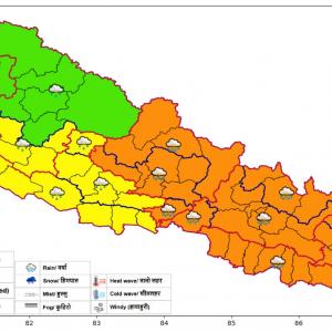 देशका विभिन्न भागमा धेरै भारीदेखि अति भारी वर्षा हुने सम्भावना