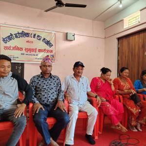 केराबारी–८ को सार्वजनिक सुनुवाइमा वडावासीको उल्लेख्य उपस्थिति 