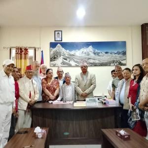 प्रदेश प्रज्ञा प्रतिष्ठान गठनको विषयलाई लिएर स्रष्टाहरूले बुझाए मुख्यमन्त्रीलाई ज्ञापनपत्र प्रदेश प्रज्ञा प्रतिष्ठान गठनको विषयलाई लिएर स्रष्टाहरूले बुझाए मुख्यमन्त्रीलाई ज्ञापनपत्र