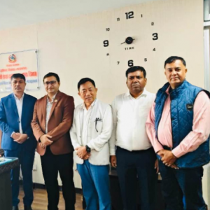 अलपत्र ढल व्यवस्थापनको काम अघि बढाउन माग गर्दै लेटाङका मेयर पुगे विभागमा अलपत्र ढल व्यवस्थापनको काम अघि बढाउन माग गर्दै लेटाङका मेयर पुगे विभागमा