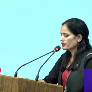 समाजमा देखिएको विभेद चिर्न विद्रोही भएकी सामाजिक विकास मन्त्री गीता तिम्सिना