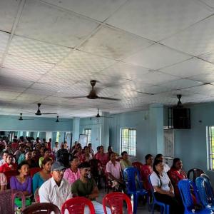 इन्द्रपुर नमुनामा अभिभावकलाई अभिमुखीकरण