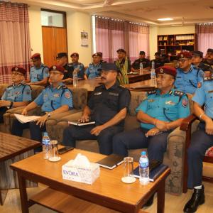 कोशी प्रदेश प्रहरी प्रमुखद्वारा मातहतका प्रहरी प्रमुखलाई निर्देशन कोशी प्रदेश प्रहरी प्रमुखद्वारा मातहतका प्रहरी प्रमुखलाई निर्देशन