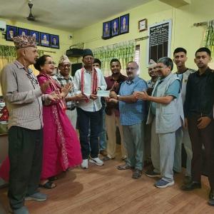 यमबुद्ध फाउण्डेसनद्वारा सुकुना क्याम्पसमा १० लाख रुपैयाँको छात्रवृत्ति अक्षयकोष स्थापना