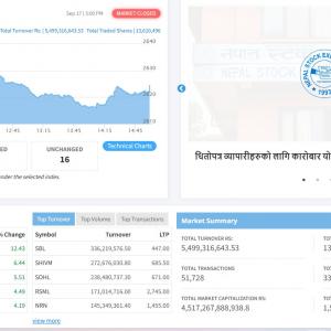 नेप्सेमा सुधार, कारोबार रकम पनि वृद्धि