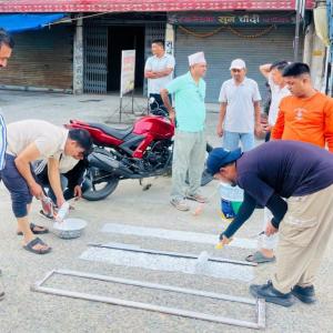 उर्लाबारी– इटहरा सडकका १० ठाउँमा बनाइयो जेब्राक्रस