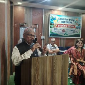 बदलिँदो जलवायु र साहित्य विषयक अन्तरक्रिया लालभित्तीमा सम्पन्न