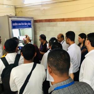 बीपी प्रतिष्ठानमा स्वचालित ल्याब रिपोर्ट प्रिन्टिङ मेसिन सञ्चालनमा