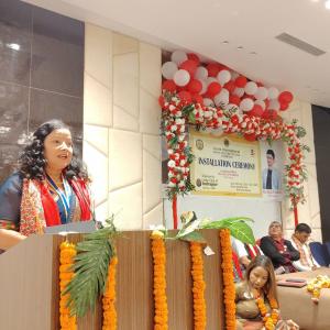 लायन्स क्लब अफ इन्द्रपुरमा योजना शर्माको पदस्थापन